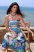 Sirènes du Soleil Mystique — Robe en Lin