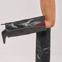« Nuit » — Bottes à talon stiletto, Noir