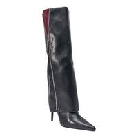 « Nuit » — Bottes à talon stiletto, Noir