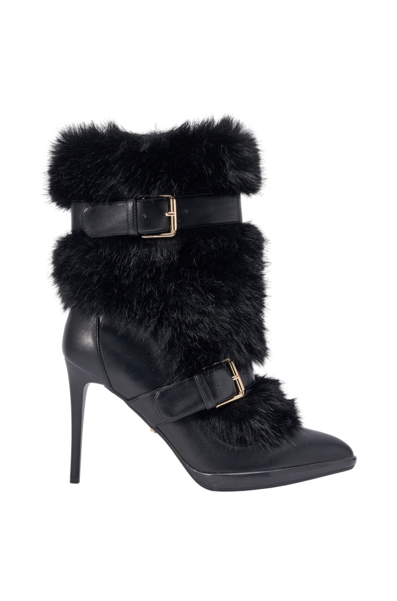 « Nocturne » — Bottes à talon stiletto, Noir