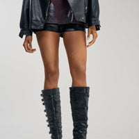 « Toscane » — Bottes compensées, Noir