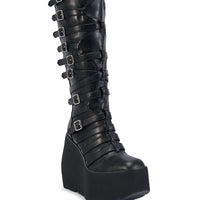« Toscane » — Bottes compensées, Noir
