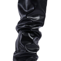 « Ébène » — Bottes structurées, Noir