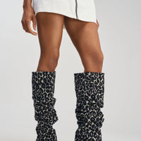 « Jade » — Bottes à talon stiletto, Noir