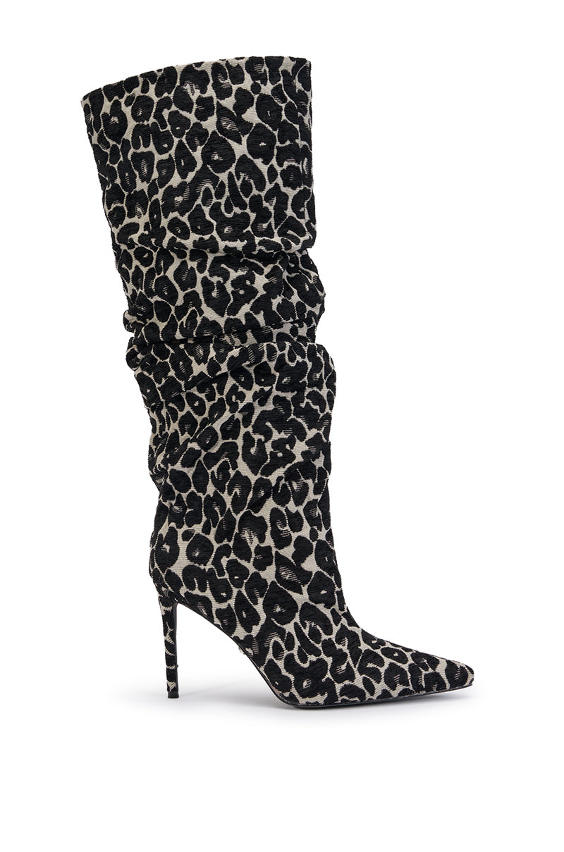 « Jade » — Bottes à talon stiletto, Noir