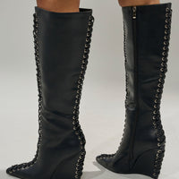 « Élan » — Bottes compensées, Noir