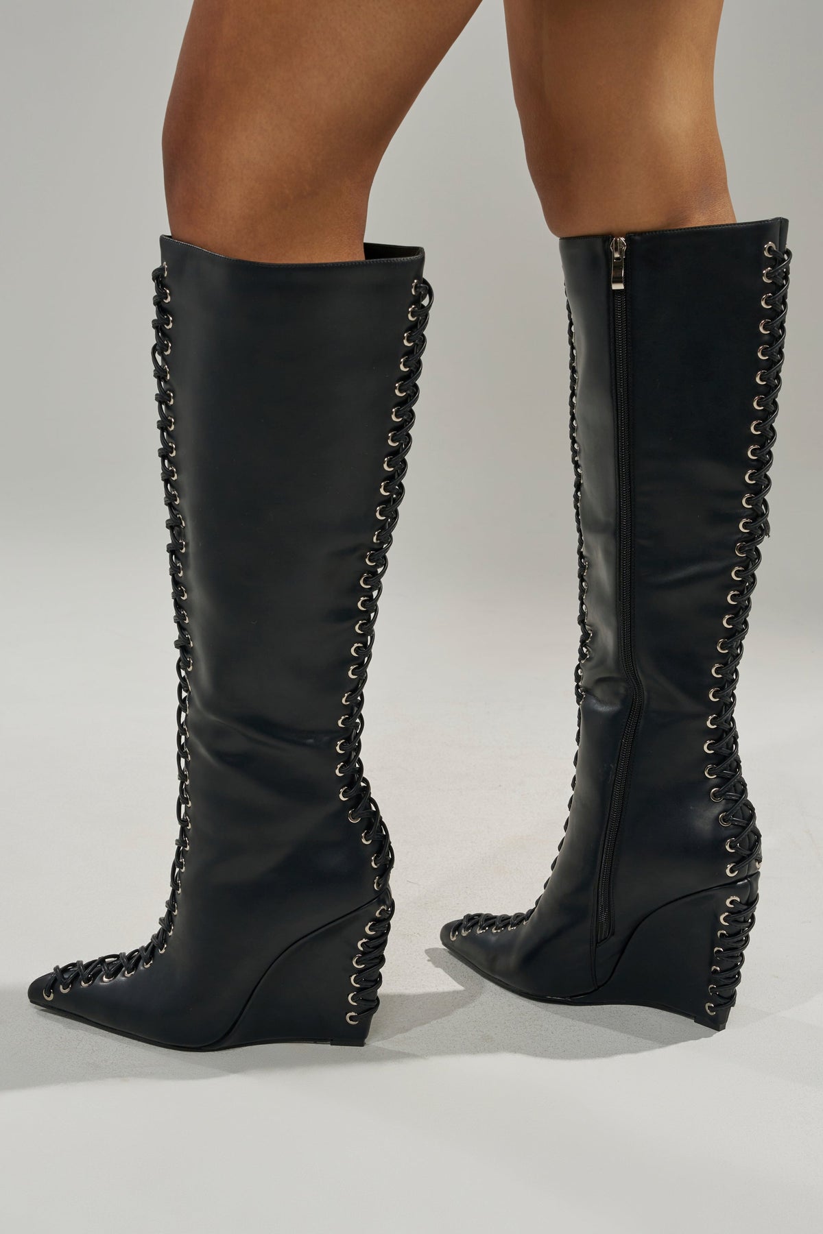 « Élan » — Bottes compensées, Noir