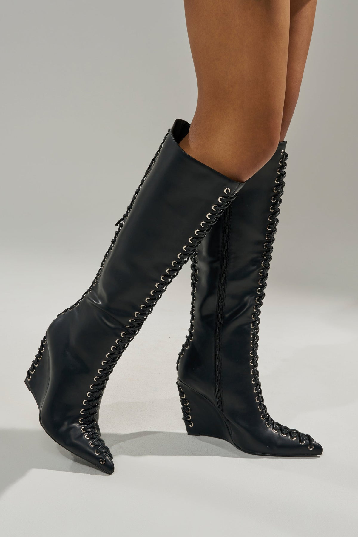 « Élan » — Bottes compensées, Noir