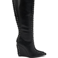 « Élan » — Bottes compensées, Noir