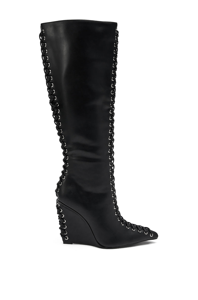 « Élan » — Bottes compensées, Noir