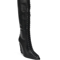 « Élan » — Bottes compensées, Noir