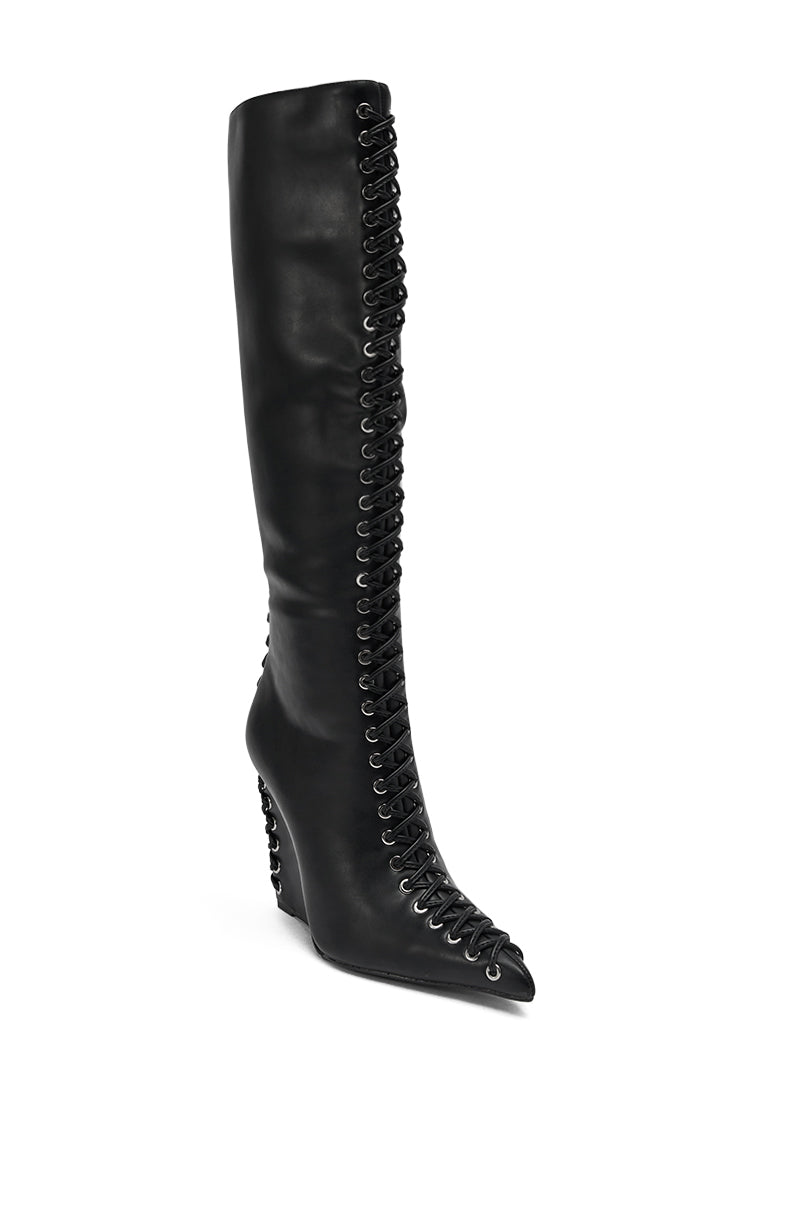 « Élan » — Bottes compensées, Noir