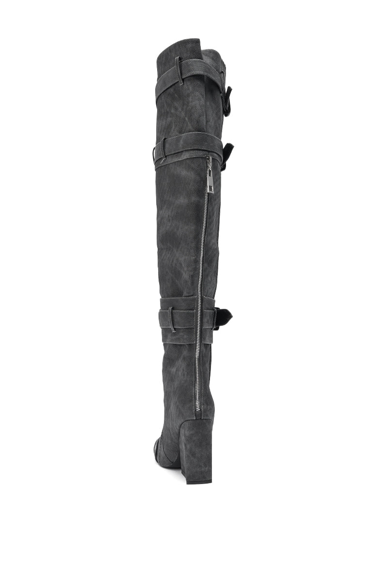 « Pampa » — Cuissardes structurées, Anthracite