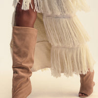 « Aurore » — Bottes structurées, Nude