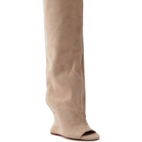 « Aurore » — Bottes structurées, Nude