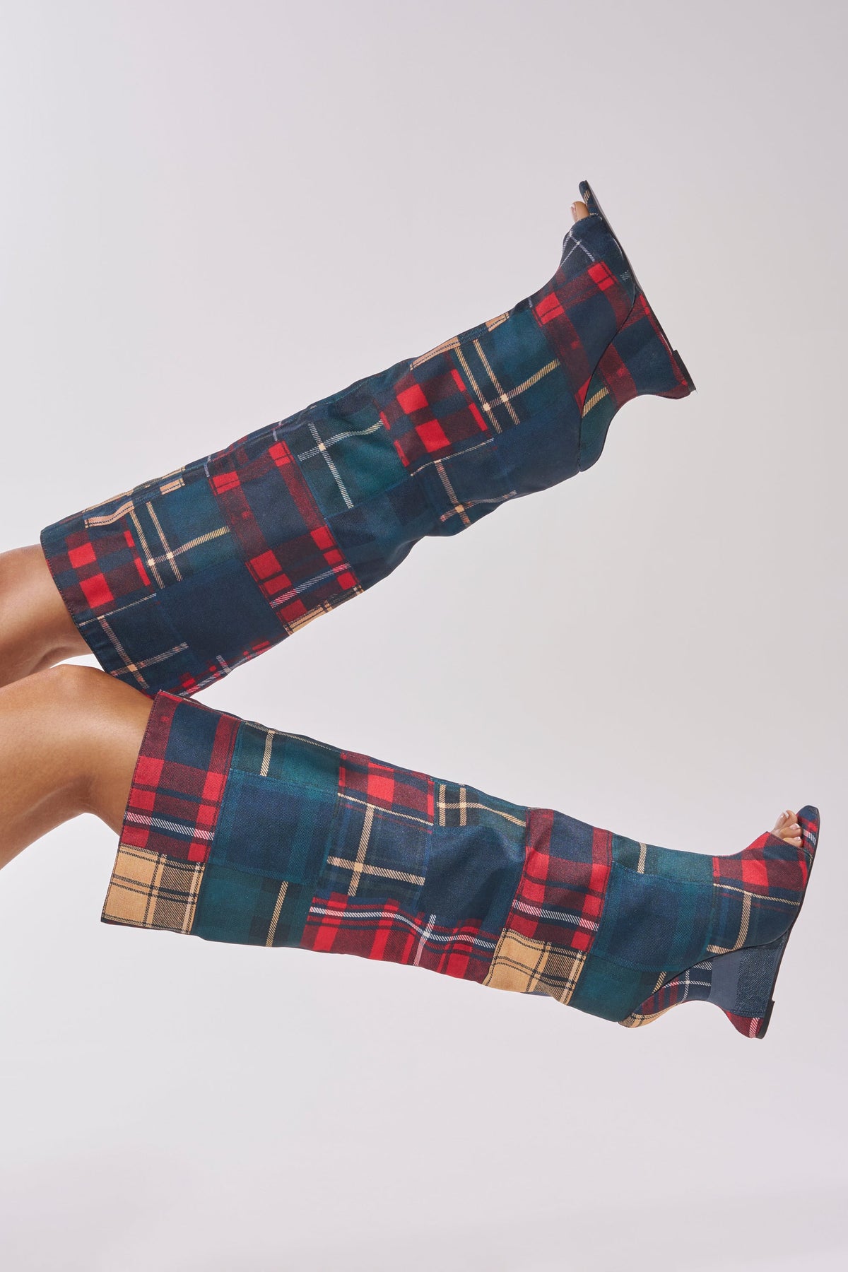« Fleurie » — Bottes structurées, Multicolore