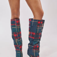 « Fleurie » — Bottes structurées, Multicolore