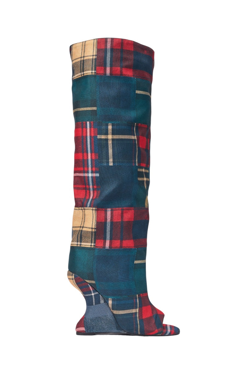 « Fleurie » — Bottes structurées, Multicolore