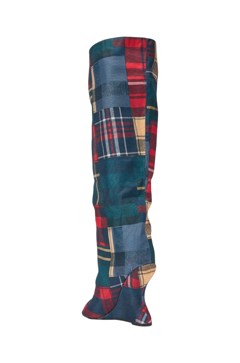« Fleurie » — Bottes structurées, Multicolore