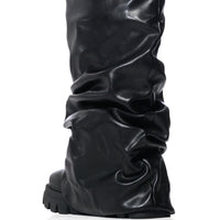 « Sablier » — Bottes structurées, Noir