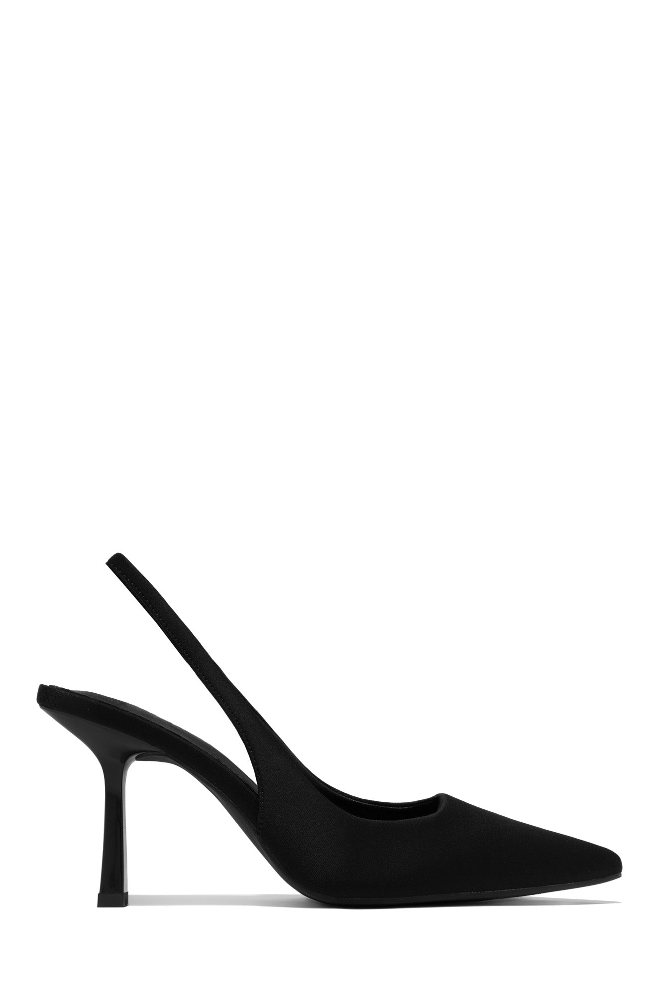 « Cariatide » — Escarpins Slingback, Noir