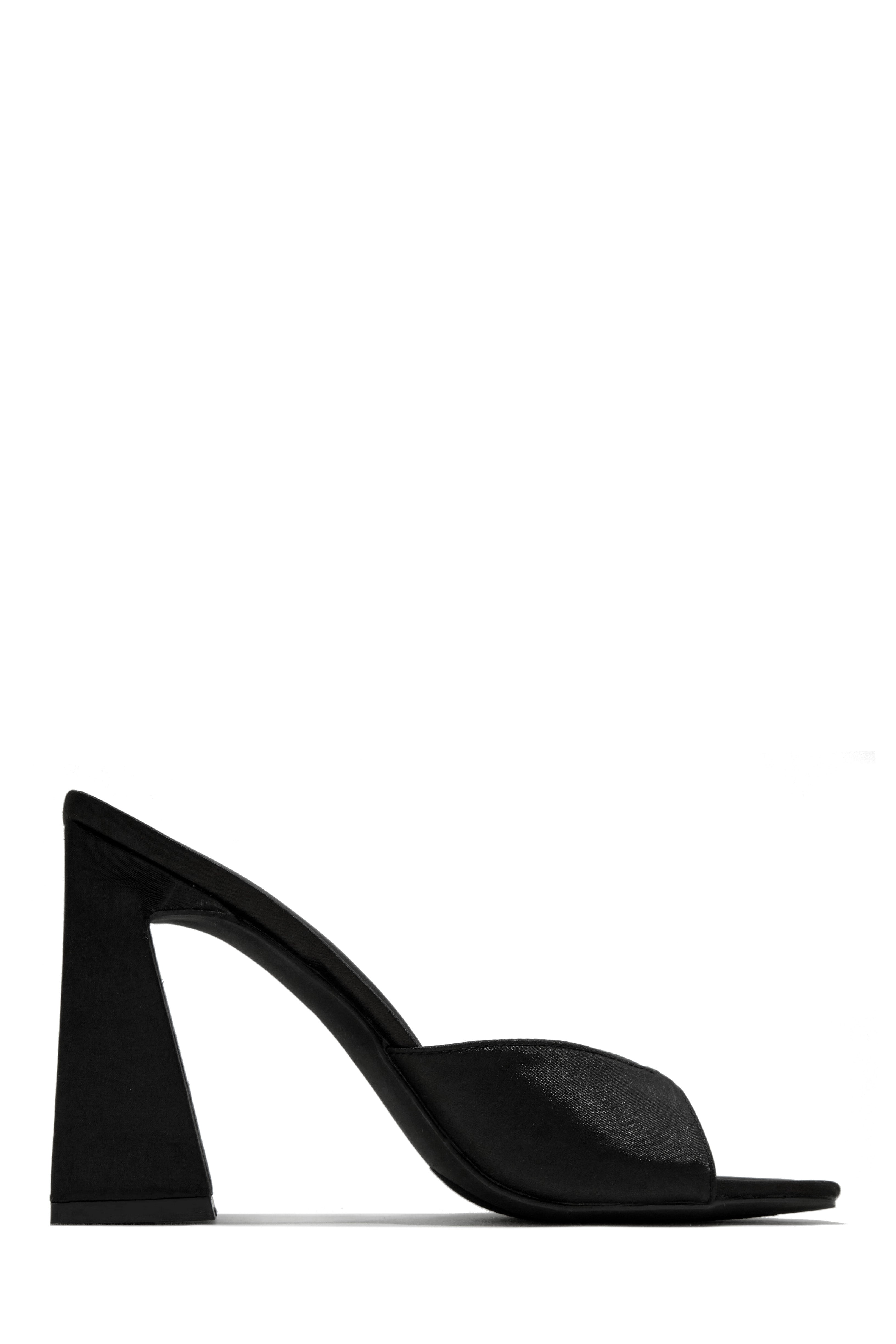 Mules Azaria Talon Bloc Blanc