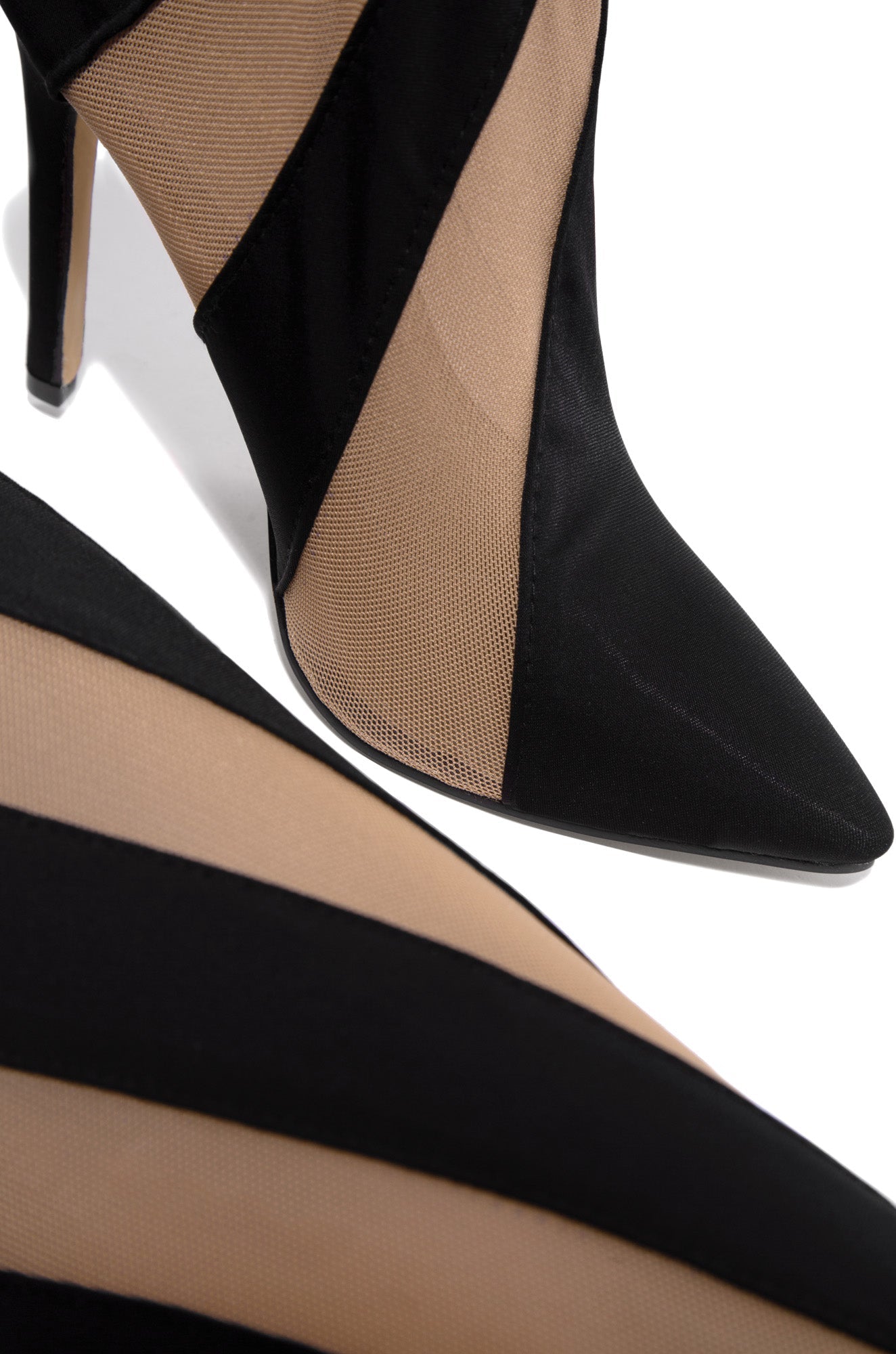 « Vertige » — Bottes Cuissardes à Talon, Noir