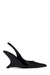 « Élancée » — Escarpins Compensés Slingback, Noir