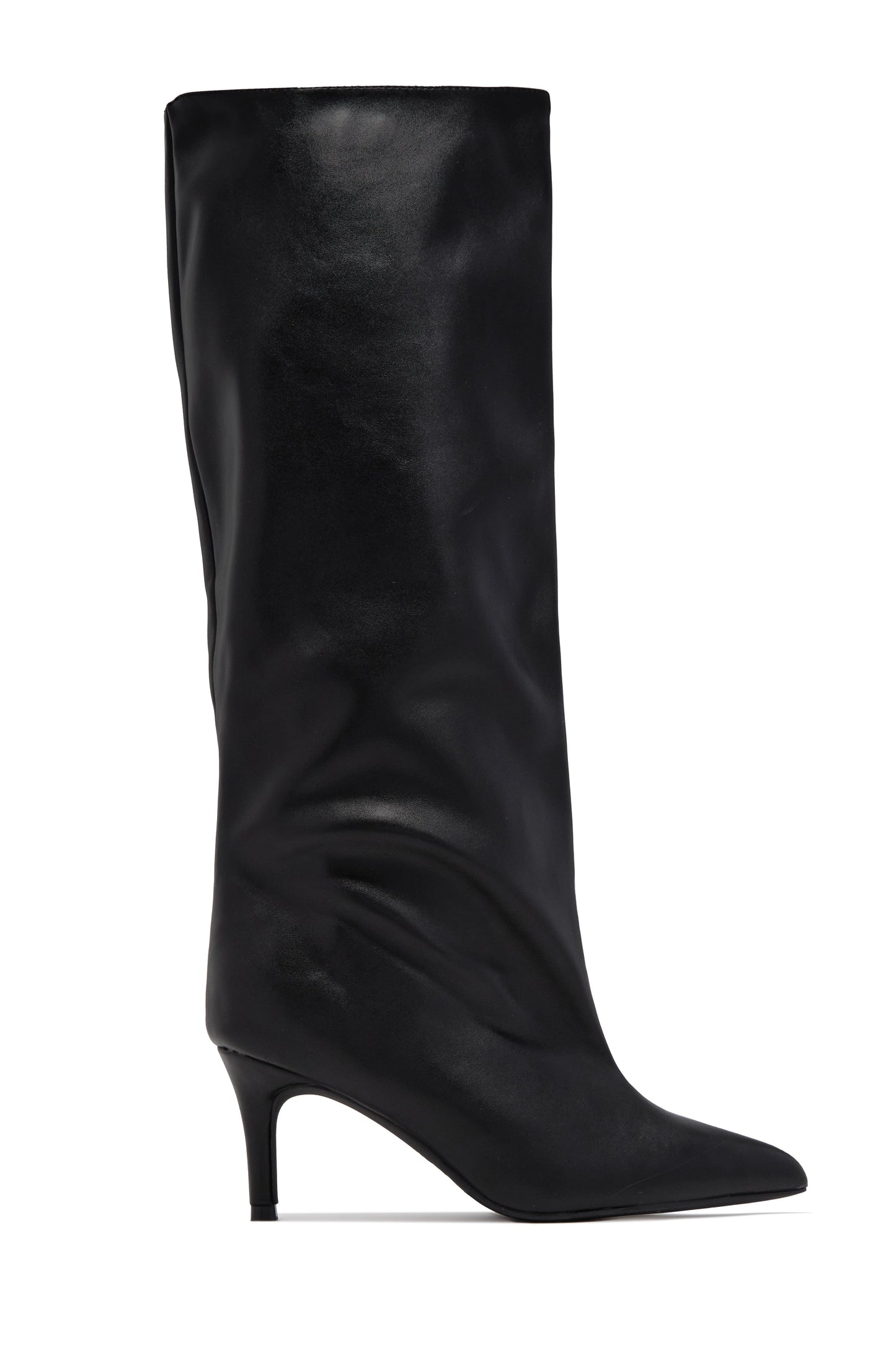« Sylphide » — Bottes hautes à bout pointu, Noir