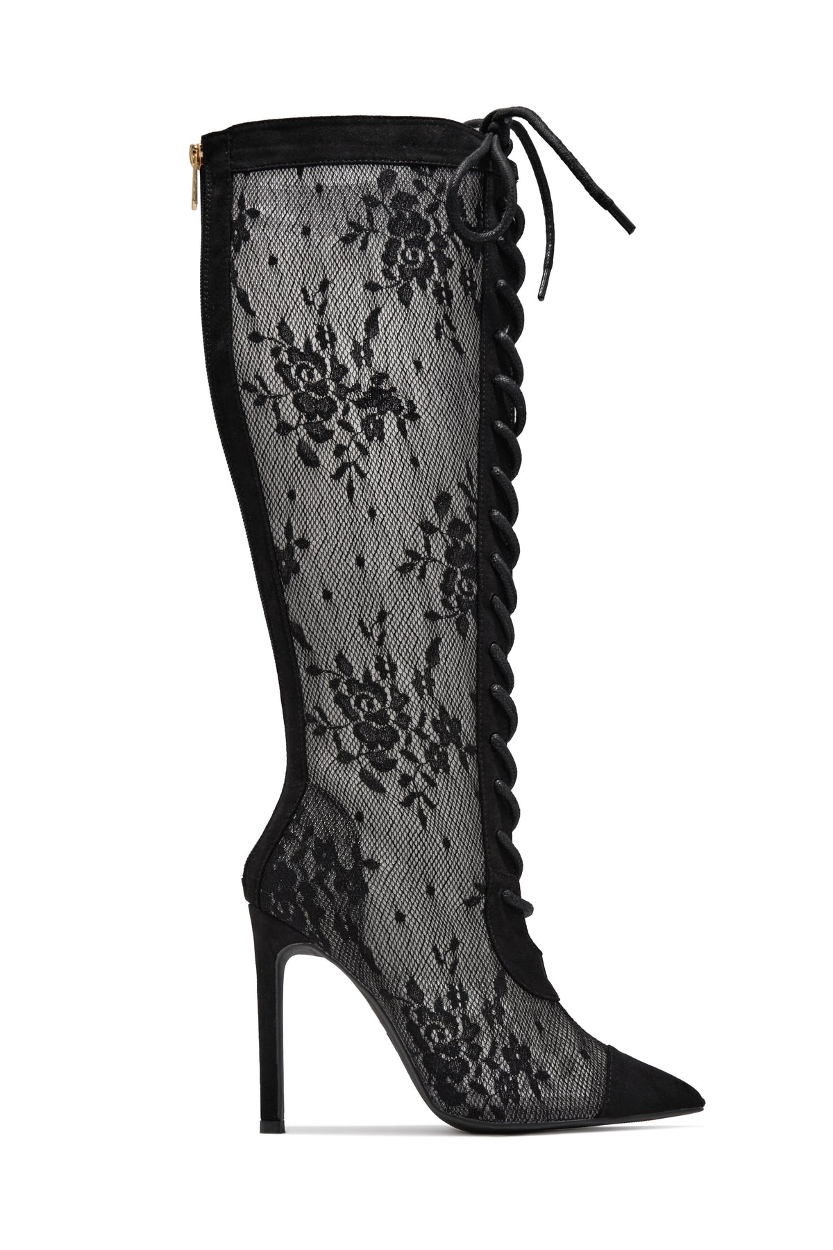 «Jardin de nuit» — bottes hautes, noires