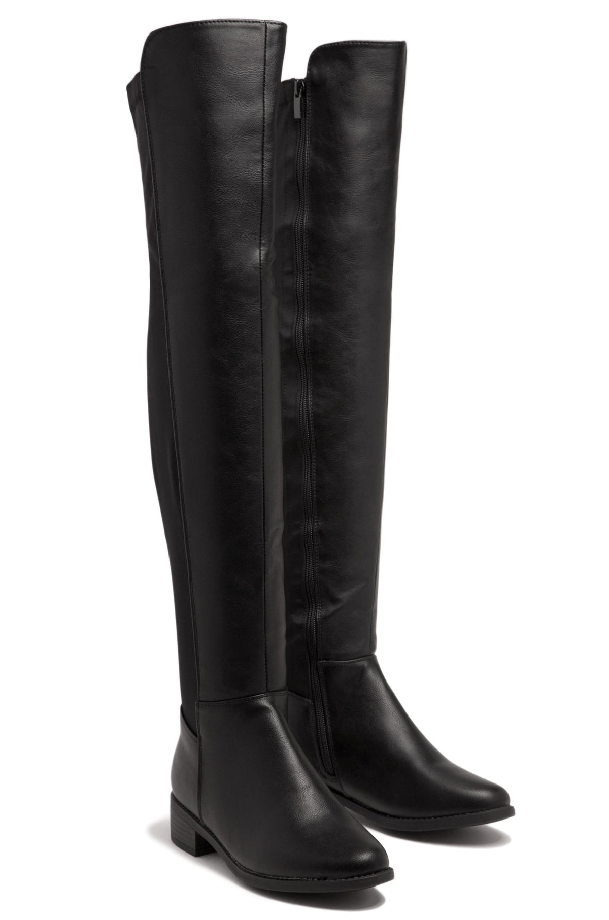 « Londres Libre » — Cuissardes Plates, Noir