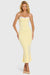 « Douceur » — Robe Midi Dentelle Modal, Beurre