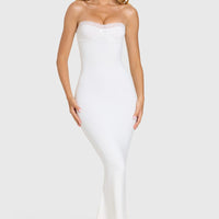 « Douceur » — Robe Midi Dentelle Modal, Coco