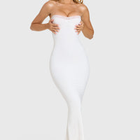 « Douceur » — Robe Midi Dentelle Modal, Coco