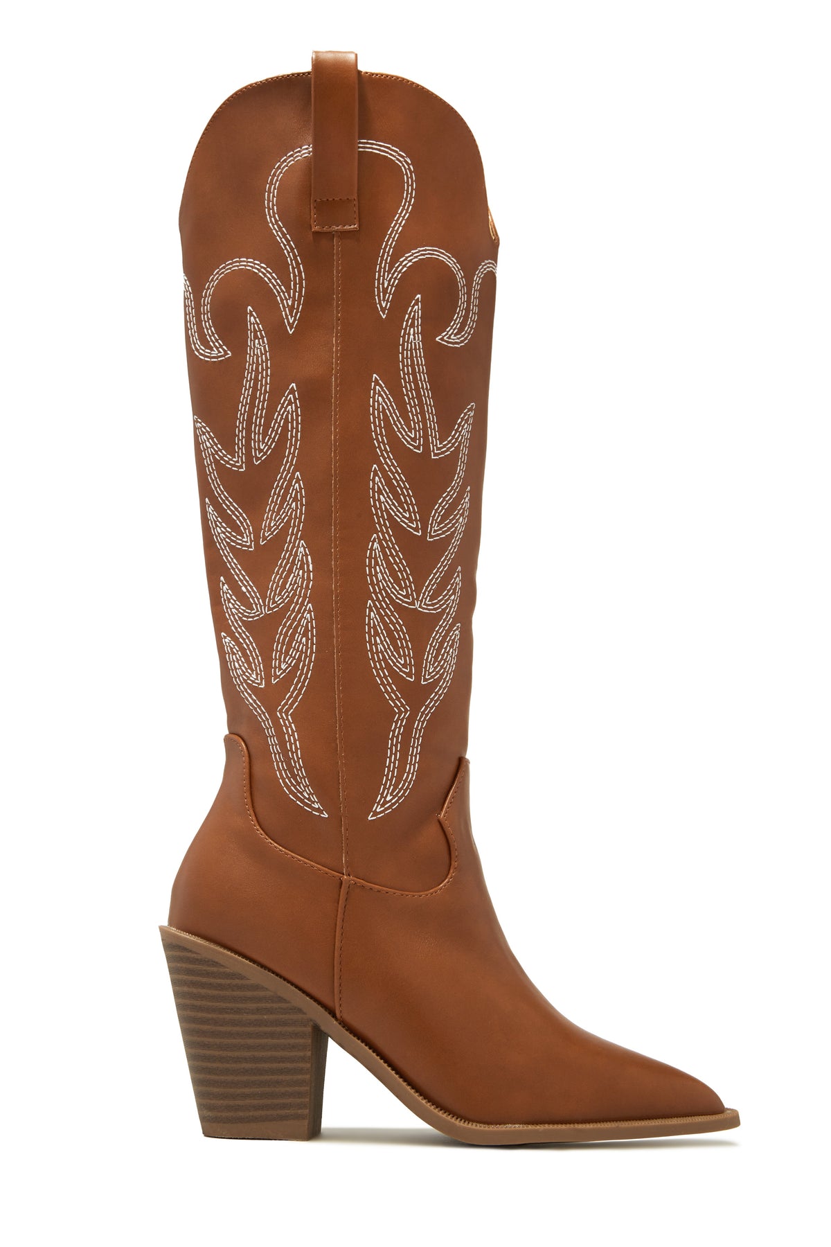 « Western Solaire » — Bottes Cow-boy, Beige Foncé